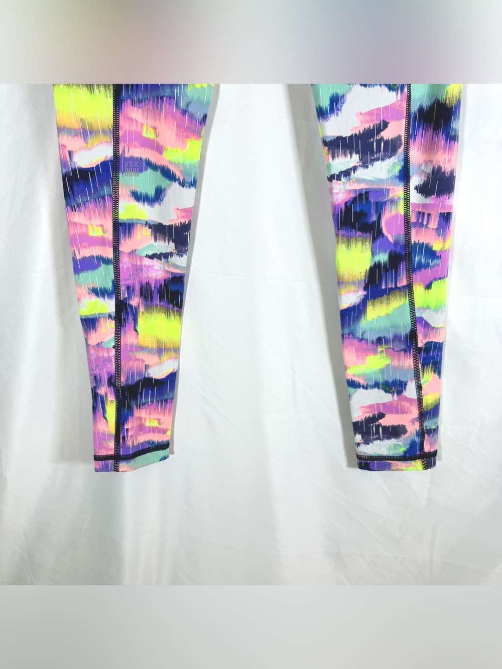 Victoria's Secret VSX Y2K Tie Dye Knockout Compression Leggings Size Small - Picture 6 of 11